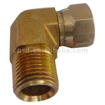 JIC Swivel-To-Male Pipe Elbow