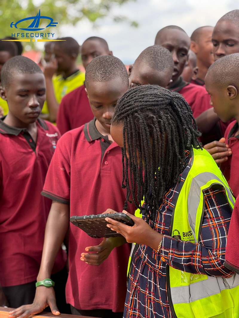 HFSECURITY FP07 Biometric Tablet Deployed in African Schools, Ushering in a New Era of Digital Identity Management