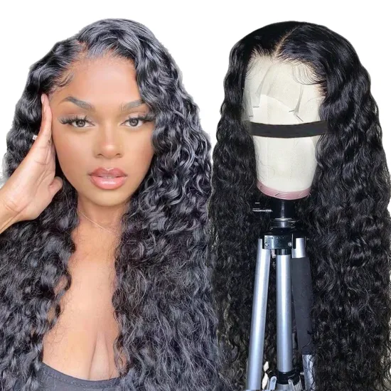 Curly Human Hair Transparent Hd Full Lace Wig,With Baby Hair Hd Lace Front Wig,Virgin Glueless HD Lace Wigs Overnight Delivery