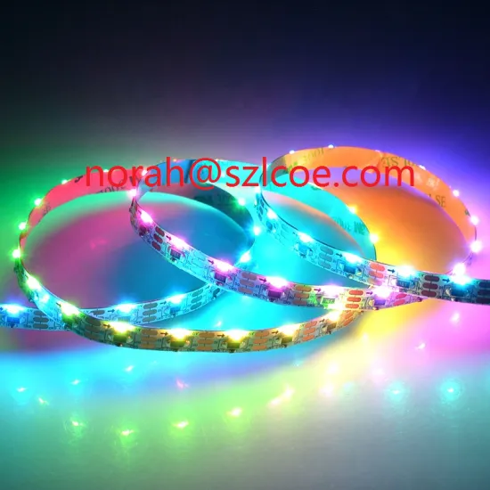 High Brightness DC5V 5M Tape IP20/65/67/68 waterproof optional digital SK6812 WS2812b 3210 smd Smart RGB LED Strips Light