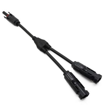 Y-Type Solar Cable Connectors for 1500V DC Systems with 50A Capacity