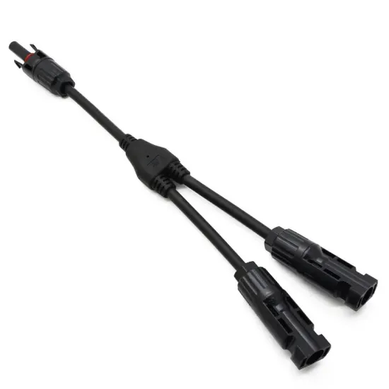 Y-Type Solar Cable Connectors for 1500V DC Systems with 50A Capacity