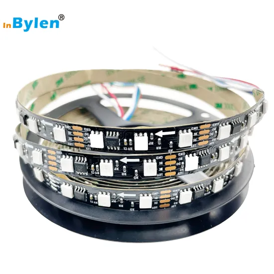 DC12V 12W RGB 5050 Black PCB TM1934 Addressable LED Strip - IP20/IP65/IP67