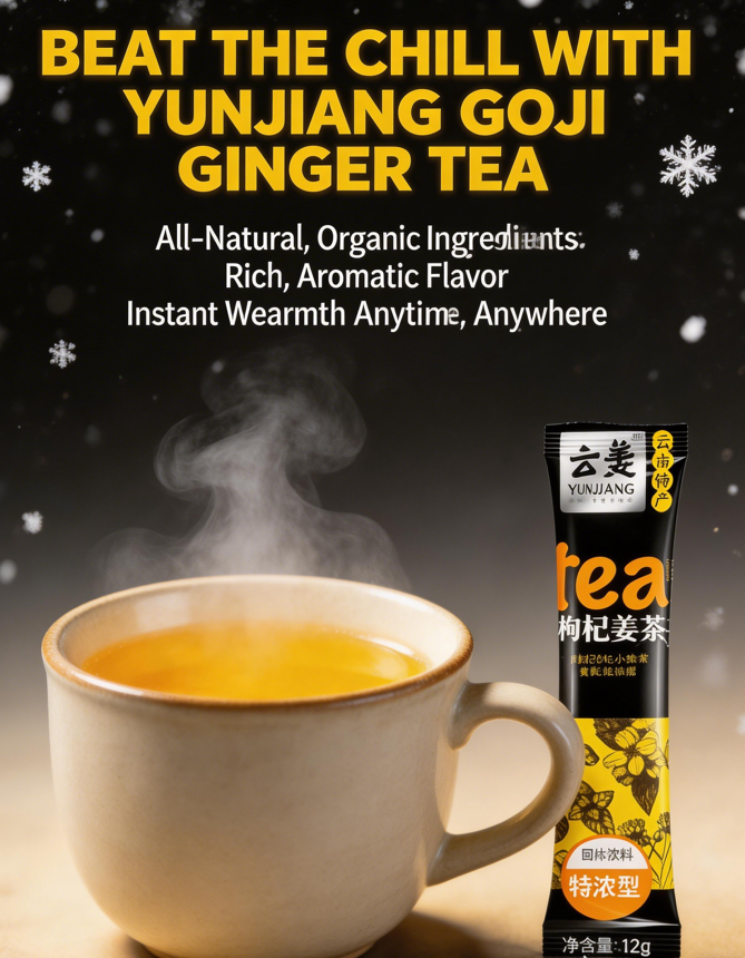 Strong Wolfberry Ginger Herbal Tea Selection