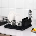 in the sink dishs drainer