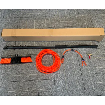 Customizable Telescopic Aluminum Window Cleaning Water Fed Pole for Household and Solar Panel Cleaning