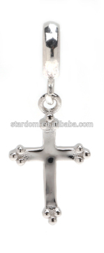 925 Sterling silver cross shaped pendant