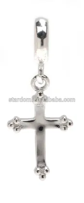 925 Sterling silver cross shaped pendant