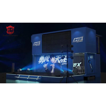 Multi-Functional Mobile Cinema Mobile Duplex Double Floor Space Supplier