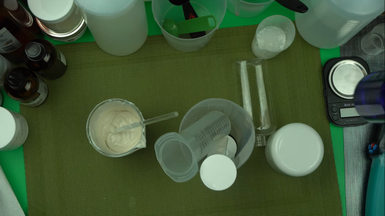Refill glass lotion bottle