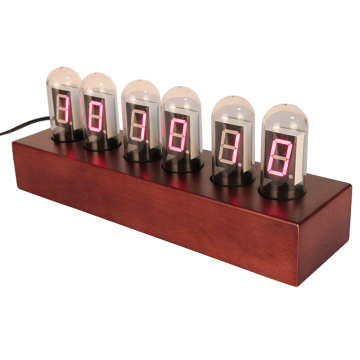 Hi-Fi Tube Alarm Clocks With LED