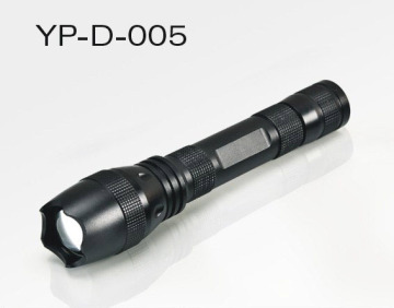 E high power waterproof aluminum zoom led flashlight