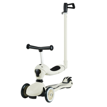 China-Made Kids Scooter with Seat and Push Bar for Ages 1-6