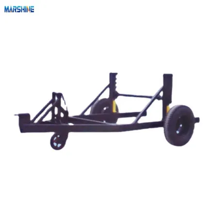 Steel Wire Drum Hydraulic Cable Drum Trailer