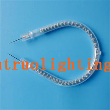 Pear Shape Carbon Fiber Infrared Heating Quartz Tube for Outdoor Heaters