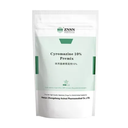 High Efficient Veterinary medicine Cyromazine 10% Premix