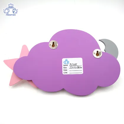 Kids Gifts wood wall mounted Cloud Coat Hook
