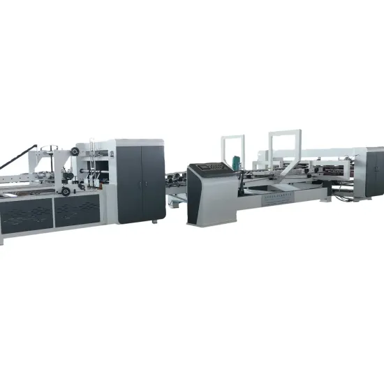 Automatic Folder Stitcher Gluer Machine for Carton Box Production