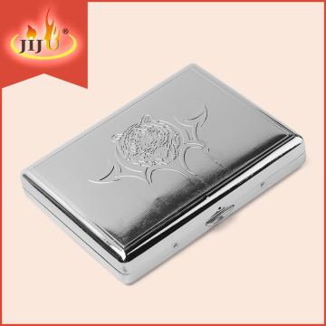 JL-013N Yiwu Jiju Metal can pack 20pcs of longer cigarettes Design mixed cigarette cases wholesaler