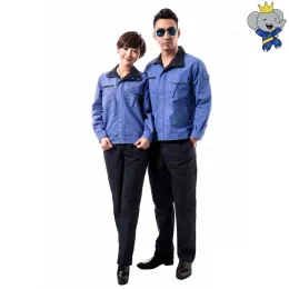 Polyester Cotton Blue Sail Jacket with Pearl Detail