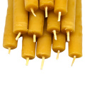 Yellow Blessed Non Toxic Beeswax Taper Candles