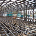 Construção da ponte Malha de reforço de aço de baixo carbono
