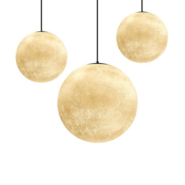 Pencahayaan Bulan Purnama Nordik Modern - Penjualan Hot Hotel Glass Chandelier