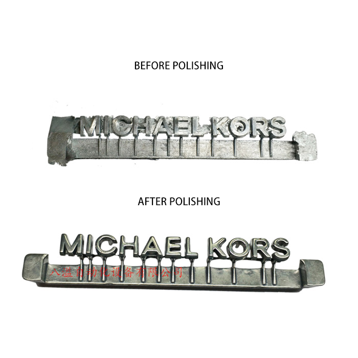 Zinc alloy deburring