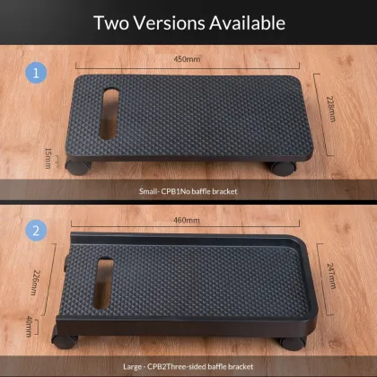 ORICO Mobile Adjustable Computer Towers Host Bracket Computer CPU Stand with Wheels Stable For Computer Cases PC Waterproof