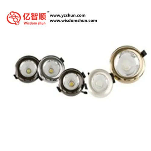 China Led Light 7W 9W 15W 20W Led Downlight With 50mm Cut Out