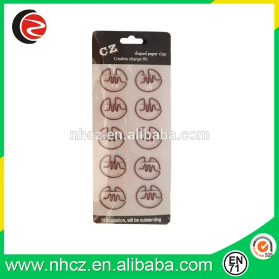 Medical Shaped Paper Clips in Opp Bag