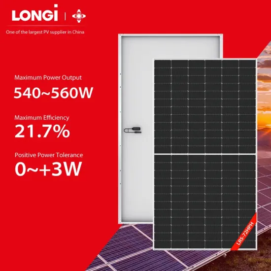 Factory OEM Longi Solar Panels: 540W, 550W, and 560W PERC Monocrystalline PV Modules for Renewable Energy Solutions