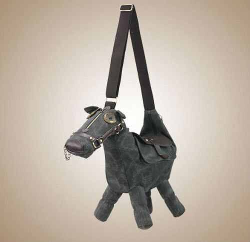 High quality PU leather pony bag