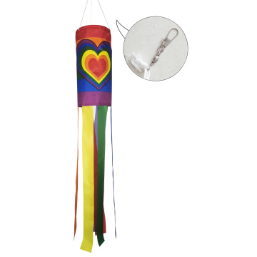 Niestandardowe skarpety wiatrowe z flagą narodową Rainbow Windsock