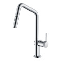 Pull Down Sprayer Contemporary Kitchen Sink Faucet high quality OEM Style Brass Single handle Hot and Cold basin tap