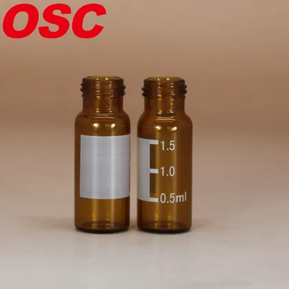 2ml 9-425 screw thread hplc chromatograph amber glass vial for Agilent