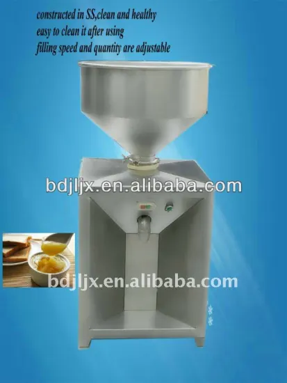 Industrial ajam filling machine for apple filling