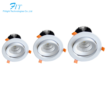 Zigbee Smart LED Recessed Commercial Lighting - 10W to 24W, Triac Dimmable, 3000K to 5000K