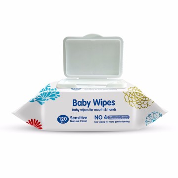 Rượu miễn phí vệ sinh cơ thể Moko Baby Wipes dùng một lần Khăn lau trẻ em