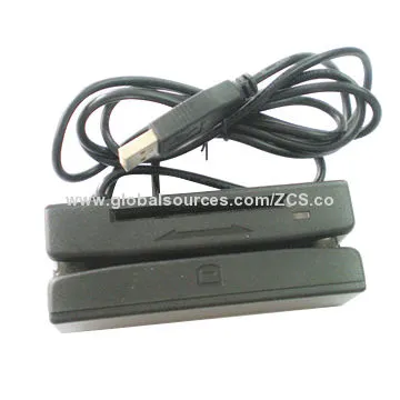 USB magnetic + IC card reader, CE, FCC certified, 1/23 track reading, free software Windows and Mac