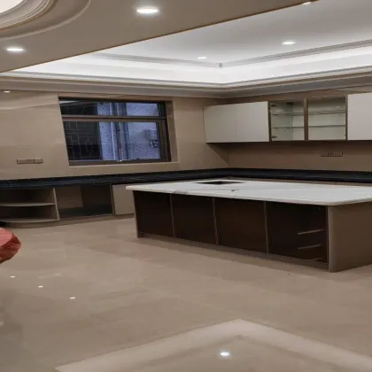 Modern Simple Design Customized Kitchen Cabinets