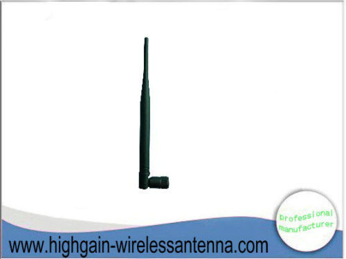 Waterproof Outdoor 3 Dbi Gain 2.4ghz Wifi Wireless Router Rubber Terminal Antenna Black