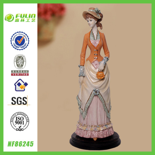 Fancy Polyresin raffinerade Maid heminredning (NF86245)