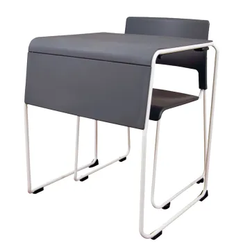 School Furniture: Student Desk and Chair Set Collection for Institutions
