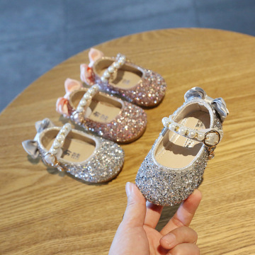 Toddler Shining Pearl Party Shoes