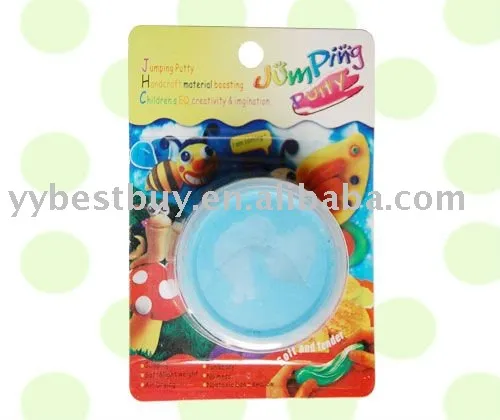 Magic bouncing putty/clay toy set