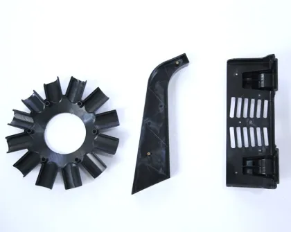 Plastic casing for instruments and meters