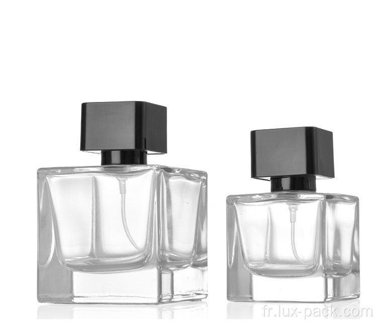 7 ml de parfum à l'huile de pulvérisation bouteille de bouteille en plastique noir