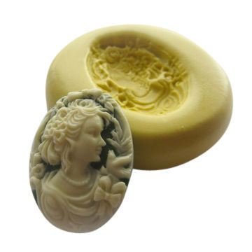 Cameo resin for making necklace or various other jewelry or crafts