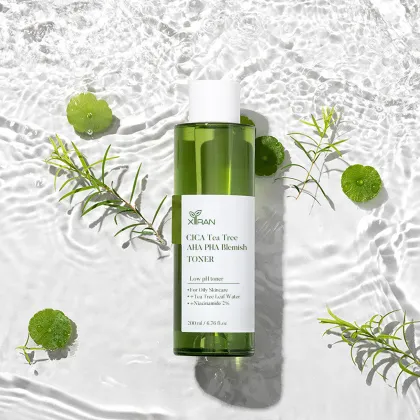 Private Label CICA Tea Tree AHA PHA Facial Toner - Hydrating Skin Toner Spray for Women and Men